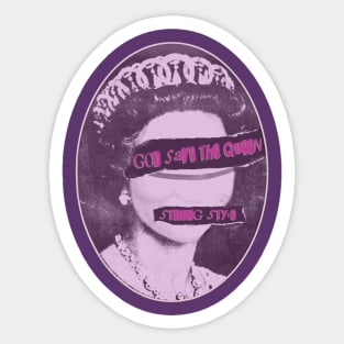 God Save The Queen Sticker